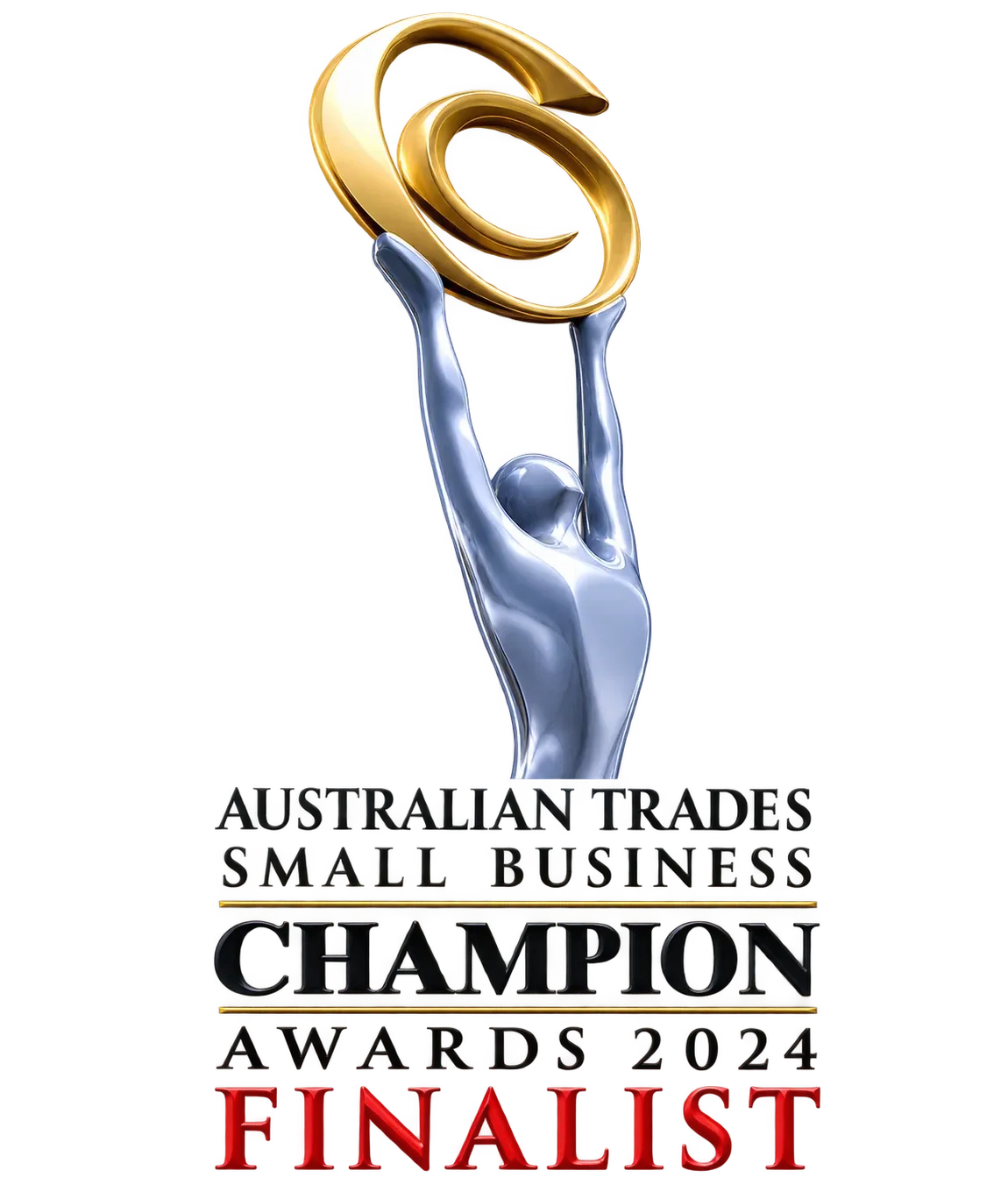 Australian Trades Small Business Champion Awards 2024 Finalist emblem