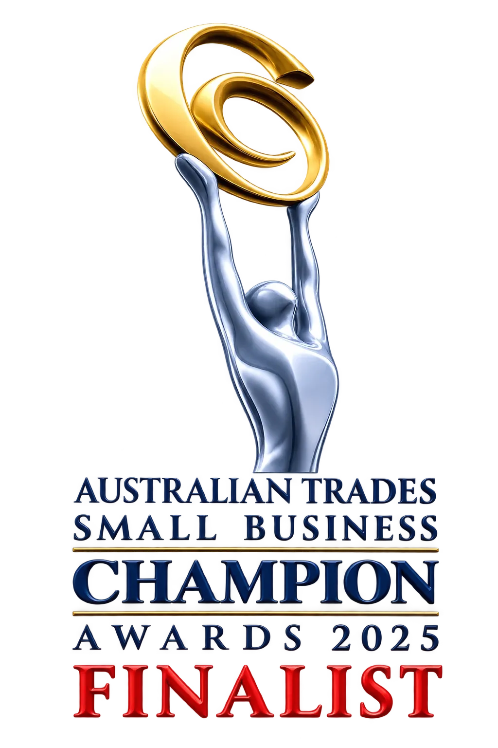 Australian Trades Small Business Champion Awards 2025 Finalist emblem
