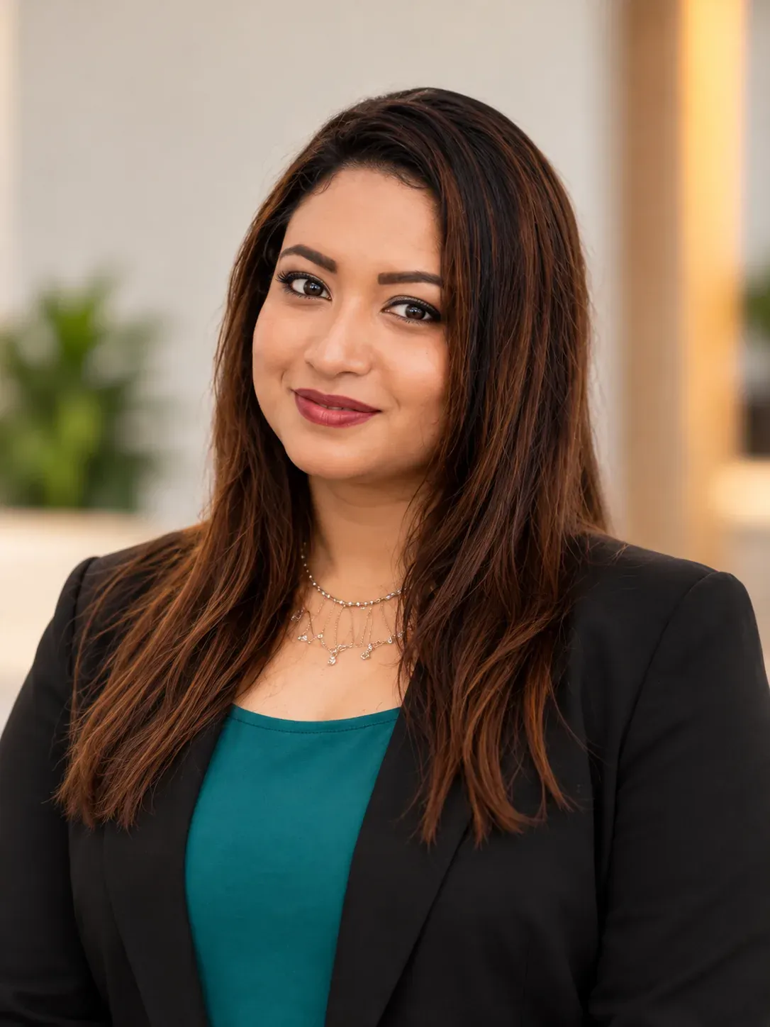 Portrait of Nilu De Silva, Finance and Administration Coordinator