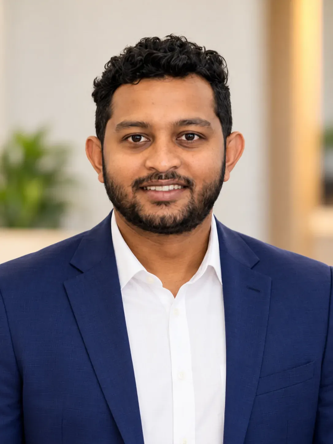 Portrait of Harry Jayaweera, General Manager